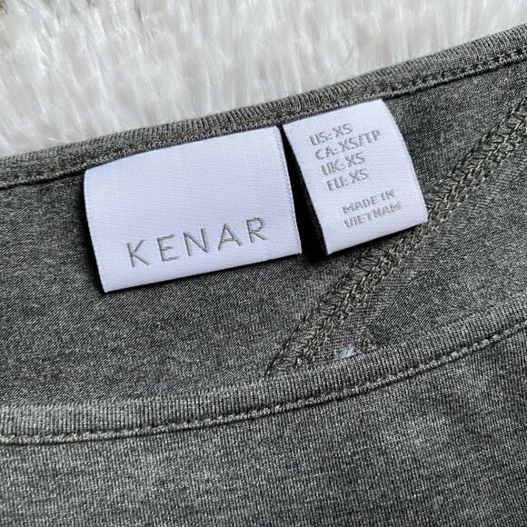 Kenar Dress Sleeveless Gray Stretch Open Back Casual Comfy Women’s Size XS - Picture 6 of 7